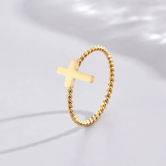 Mini Cross Ring