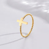 Mini Cross Ring
