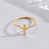 Mini Cross Ring