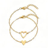 A Piece of my Heart Bracelet Duo