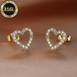 Love Stud Earrings