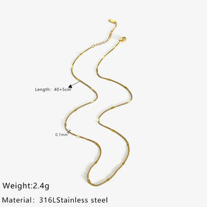 Stay Golden Necklace
