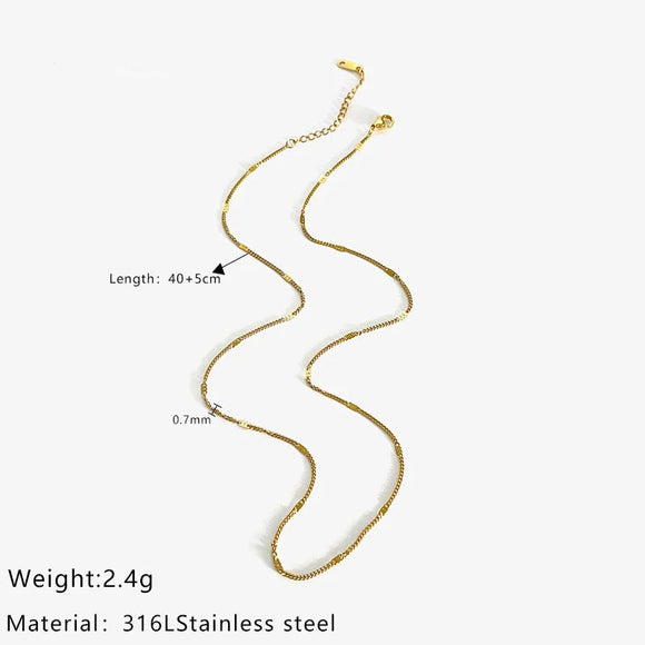 Stay Golden Necklace